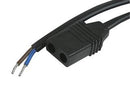 EBM-PAPST LZ120E/1.5 Mains Power Cord, L7130-1 Power Socket, Free Ends, 5.91 ", 150 mm, Black