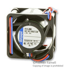 EBM-PAPST 414JHH Axial Fan, 400J Series, 24 V, DC, 40 mm, 25 mm, 46 dBA, 14.1 cu.ft/min