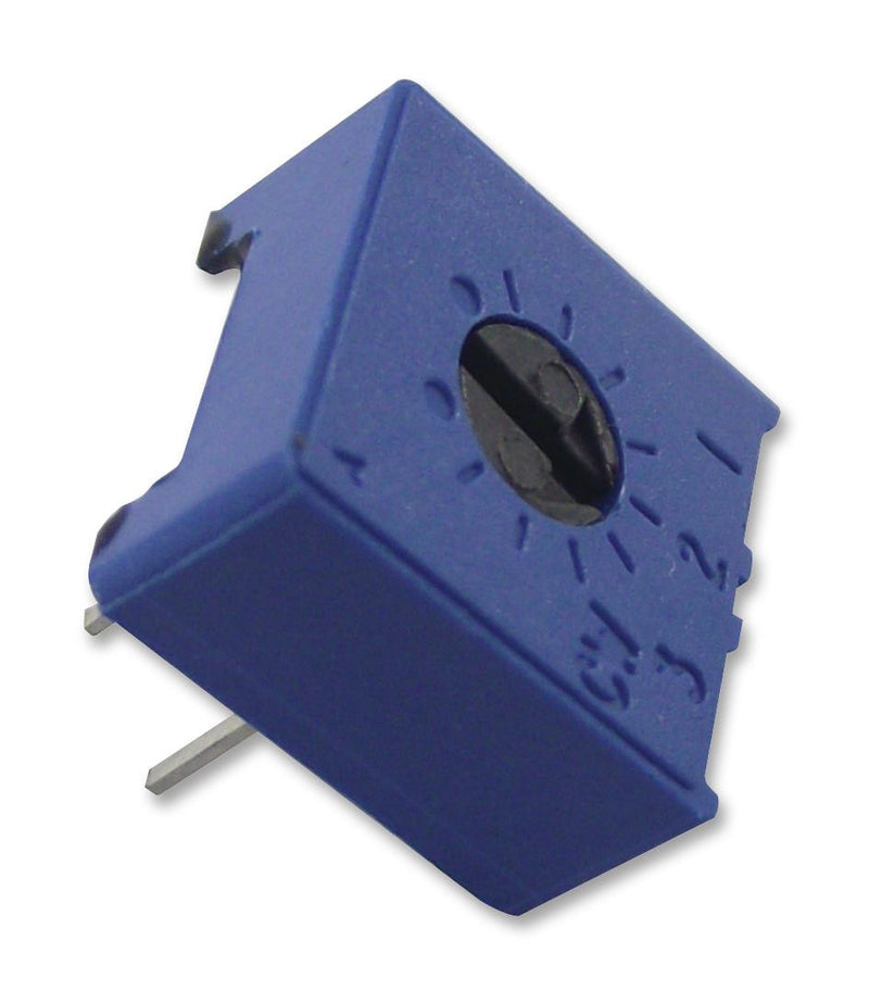 VISHAY M63M101KB40 Trimmer Potentiometer, 100 ohm, 500 mW, &plusmn; 10%, 63M Series, 1 Turns, Through Hole