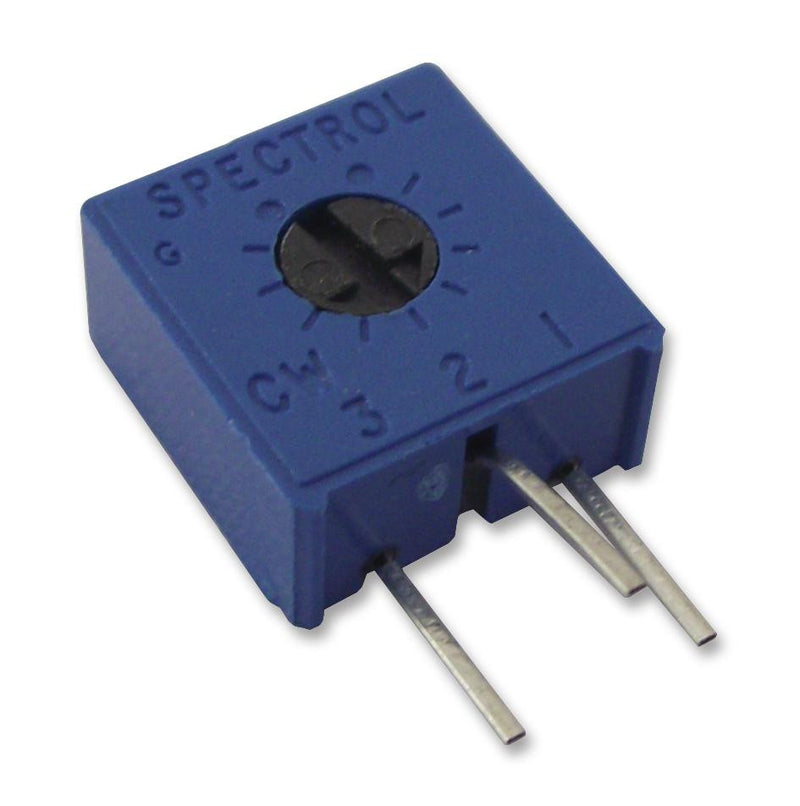 VISHAY M63X103KB40 Trimmer Potentiometer, 10 kohm, 500 mW, &plusmn; 10%, 63X Series, 1 Turns, Through Hole