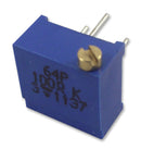 VISHAY M64P501KB40 Trimmer Potentiometer, 500 ohm, 500 mW, &plusmn; 10%, 64P Series, 21 Turns, Through Hole