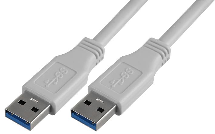 PRO Signal PSG91171 PSG91171 USB Cable Type A Plug to 2 m 6.6 ft 3.0 White