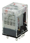 Omron Industrial Automation MY4N-GS AC24 Power Relay 4PDT 24 VAC 3 A MY-GS Series Socket Non Latching