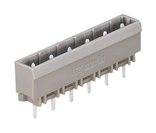 Wago 231-232/001-000 Terminal Block Header 7.5 mm 2 Ways 12 A 630 V Through Hole Vertical