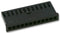 AMP - TE CONNECTIVITY 280363 Wire-To-Board Connector, 2.54 mm, 15 Contacts, Receptacle, AMPMODU MOD II Series, Crimp, 1 Rows