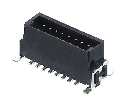 Harwin M55-7001642R Board-To-Board Connector 1.27 mm 16 Contacts Header Archer Kontrol M55-700 Series