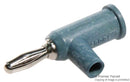 POMONA 4899-6 BANANA JACK, 15A, SCREW, BLUE