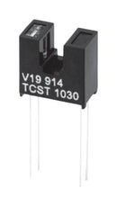 Vishay TCST1030 TCST1030 Transmissive Photo Interrupter Phototransistor Through Hole 3.1 mm 60 mA 6 V