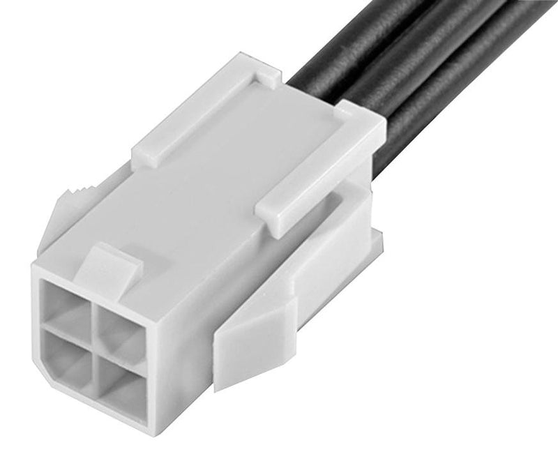 Molex 215326-2041 Cable Assembly Mini-Fit Jr. Receptacle to Free End 4 Ways 4.2 mm 2 Row 150 5.9 "