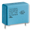 Kemet PHE840MD7100MD20R06L2 Safety Capacitor Metallized PP Radial Box - 2 Pin 1 &Acirc;&micro;F &plusmn; 20% X2 Through Hole