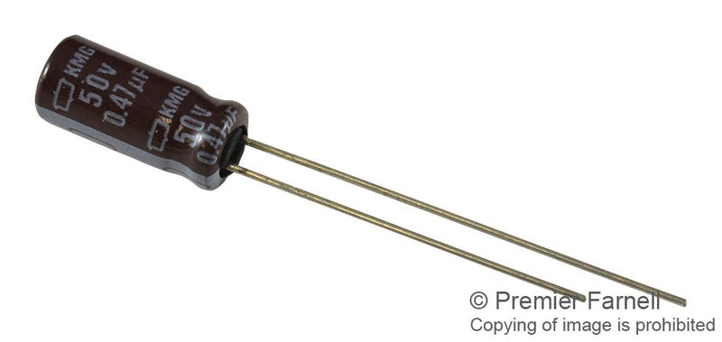 United CHEMI-CON EKMG500ELL1R0ME11D Electrolytic Capacitor 1 &micro;F 50 V KMG Series &plusmn; 20% Radial Leaded 5 mm