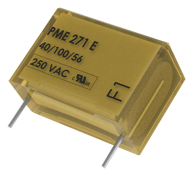 KEMET PME271E610MR30 Film Capacitor, 0.1 &micro;F, X1, 300 V, Paper (MP), &plusmn; 20%