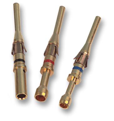 ITT Cannon T3P26MC1LX Contact Trident Pin Crimp 26 AWG Gold Plated Contacts Connector System