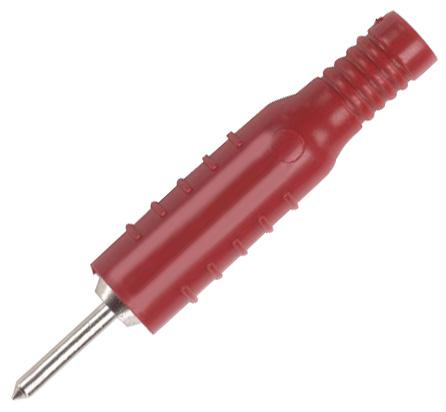 Pomona 5173-2 Test Connector Tip Plug 18 AWG Wires 3 kV 5 A Red