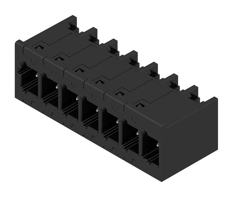 Weidmuller 2741460000 2741460000 Terminal Block Header 5 mm 7 Ways 26.8 A 400 V Through Hole Right Angle