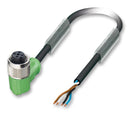 Phoenix Contact SAC-4P- 50-PUR/M12FR SAC-4P- 50-PUR/M12FR Sensor Cable PUR 90&deg; M12 Receptacle Free End 4 Positions 5 m 16.4 ft