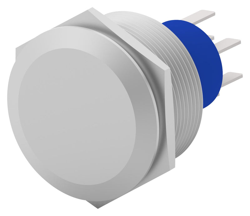 Alcoswitch - TE Connectivity AV2520E712Q04 Vandal Resistant Switch AV25 Anti-Vandal Series Dpst Natural Solder 3 A 250 V