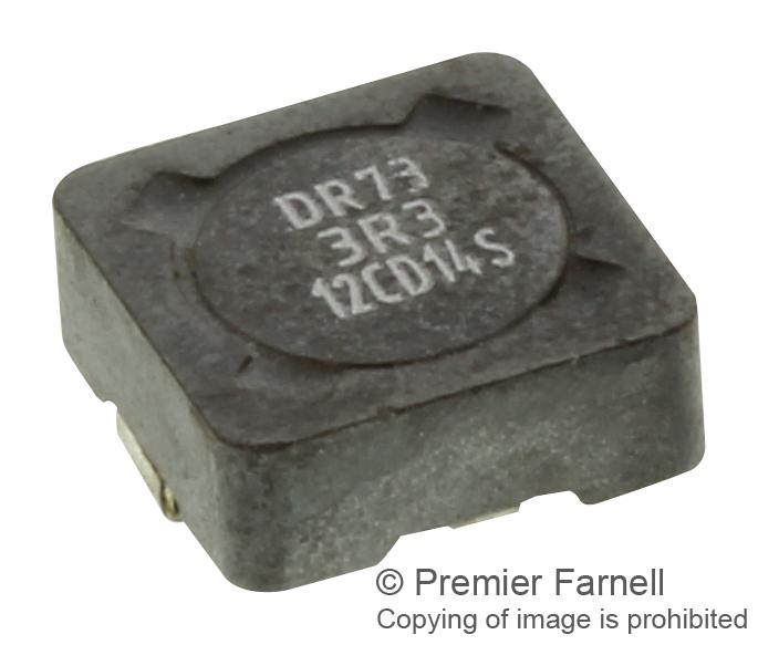 Eaton Coiltronics DR73-3R3-R. Inductor Shielded 3.3UH 4.22A SMD