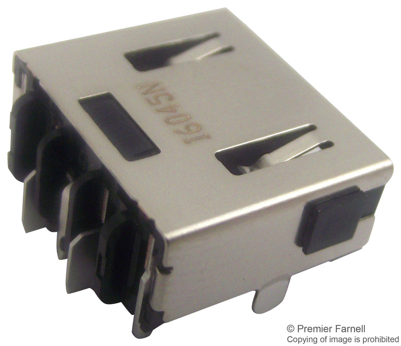 TE Connectivity 1-2129458-2 1-2129458-2 DC Power Connector Jack 10.7 A Through Hole Mount