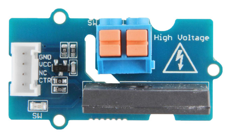 Seeed Studio 103020137 Solid State Relay Board With Cable Acrylic Shell 4V to 6V Arduino &amp; Raspberry Pi