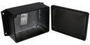 BUD Industries AN-2855-AB Enclosure Wall Mount Aluminium Black New