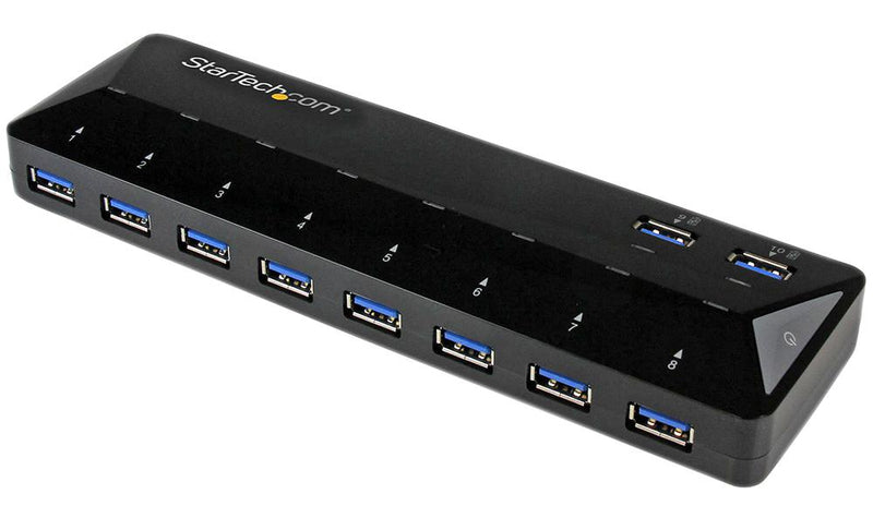 Startech ST103008U2C Hub USB 3.0 10 Ports 5 Gbps Mains Powered