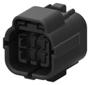 TE Connectivity 2822346-1 Connector Housing Econoseal J-Mark-II+ Series Plug 6 Ways 4.8 mm