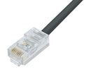 L-COM TRD695OD-200 CAT6 Outdoor Patch Cable RJ45/RJ45 Black 200.0 FT 07AH3294