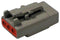 Deutsch - TE Connectivity DTM06-3S Automotive Connector Housing DTM Series Plug 3 Ways AMP Size 20 Socket Contacts