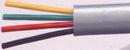 Multicomp SPC19780-SL Flat Phone Line Cord 4 Conductor 26AWG 100FT