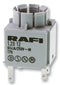 RAFI 1.20.123.021/0000 Contact Block, Universal, 1NO/1NC, 6 A, 250 V, 2 Pole