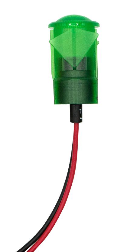 Dialight 653-1204-103F Panel Indicator Green 24VDC