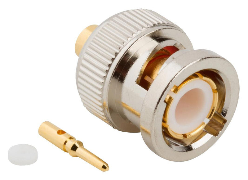 AMPHENOL RF 112551 RF/COAXIAL, BNC PLUG, STRAIGHT, 50 OHM, SOLDER