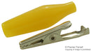 KEYSTONE 5037 ALLIGATOR CLIP, MINI, 8.38MM, YELLOW