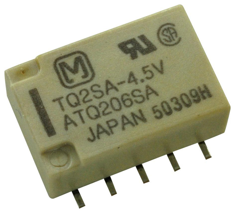 Panasonic TQ2SA-L-5V-Z Signal Relay Dpdt 5VDC 2A SMD