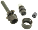 ITT Cannon CA3106E14S-5SB Circular Connector CA-B Straight Plug 5 Contacts Solder Socket Reverse Bayonet 14S-5