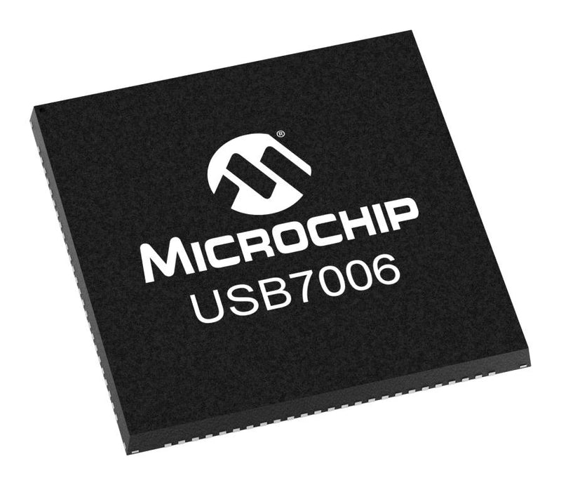 Microchip USB7006/KDX USB Interface Hub Controller 3.2 1.08 V 3.6 Vqfn 100 Pins