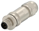 AMP - TE Connectivity 2351378-1 Sensor Connector PG7 M12 Male 4 Positions Crimp Pin Contacts Not Supplied