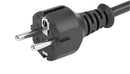 Schurter 6051.2154 PWR Cord IEC C13-CEE 7/7 Plug 16.4FT