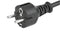 Schurter 6051.2093 PWR Cord IEC C13-CEE 7/7 Plug 9.8FT