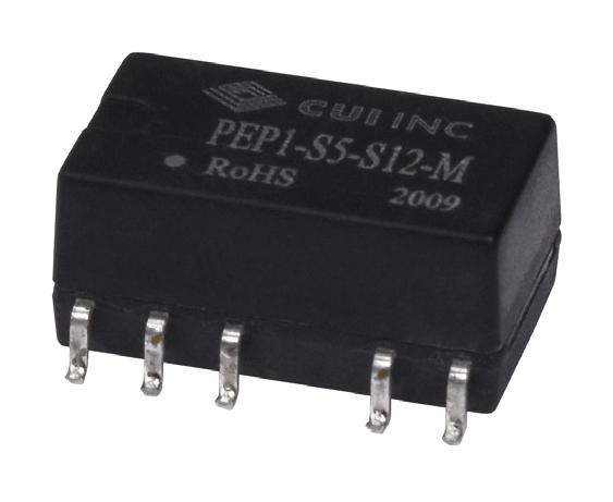 CUI PEP1-S5-S3-M Isolated Surface Mount DC/DC Converter ITE 1:1 1 W Output 3.3 V 303 mA