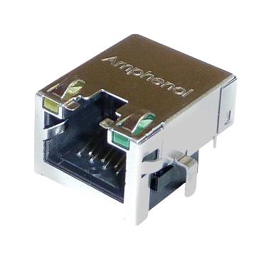 Amphenol ICC RJE7218864A1 RJ45 Connector Jack 8P8C 1 Port TH