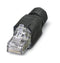 Phoenix Contact VS-08-RJ45-5-Q/IP20-EC Modular Connector RJ45 Plug 1 x (Port) 8P8C Cat5e IP20 Cable Mount