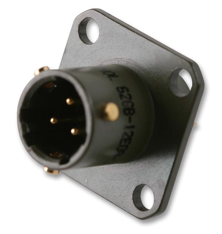 Amphenol LTD 62GB-12E18-32PN Circular Connector 62GB Box Mount Receptacle 32 Contacts Solder Pin Bayonet 18-32