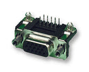 AMP - TE Connectivity 2311763-1 D Sub Connector 15 Contacts Receptacle DE Amplimite Series Steel Body Through Hole