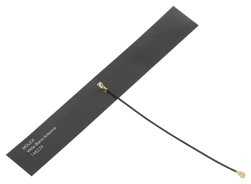 Molex 146234-0100 . Omni-directional Antenna 2.7GHz to 6GHz 5dBi Gain Linear Polarisation Adhesive