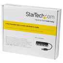 Startech ST4200MINI2 ST4200MINI2 4 Port Portable USB 2.0 Hub Bus Powered