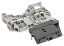 Entrelec - TE Connectivity 1SNK706412R0000 1SNK706412R0000 DIN Rail Mount Terminal Block 2 Ways 12 AWG 2.5 mm&Acirc;&sup2; Clamp 6.3 A