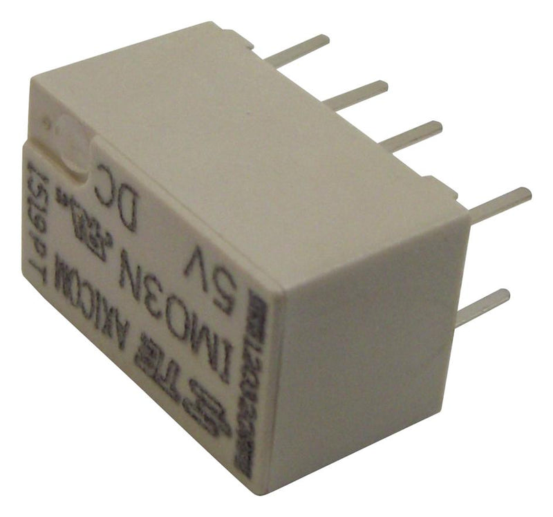 Axicom - TE Connectivity IM03NS IM03NS Signal Relay 5 VDC Dpdt 2 A IM Through Hole Non Latching