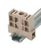 Weidmuller 1071900000 END Bracket Plastic Terminal Block